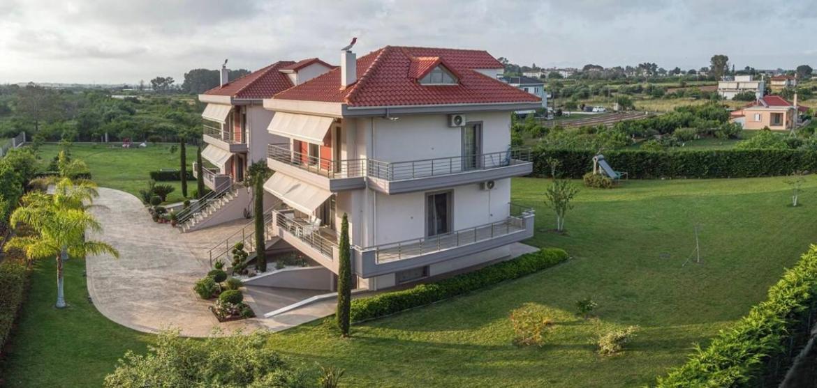 "Aeolos" Luxury Villa Preveza Exteriör bild